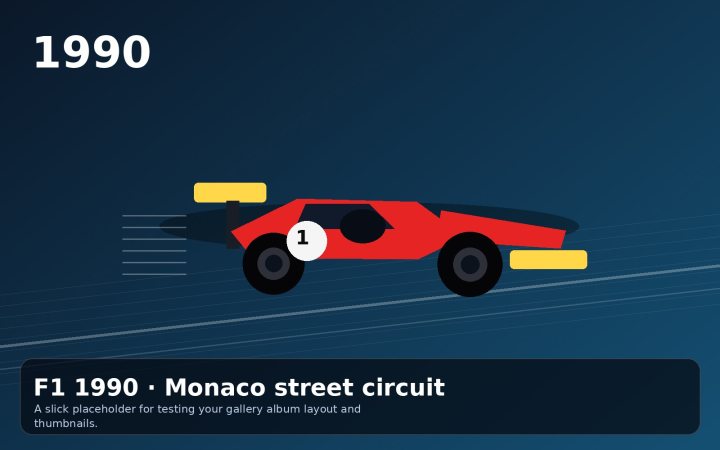 1990 Monaco Street Circuit