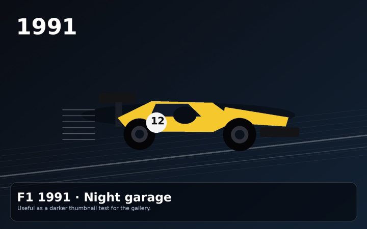 1991 Night Garage