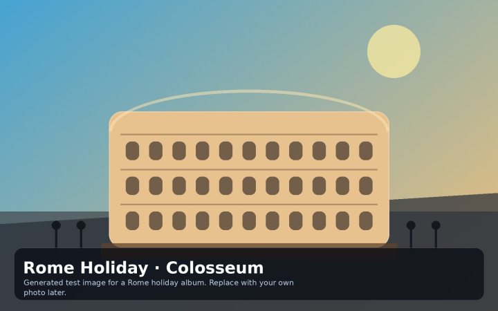 Colosseum Sunny Afternoon
