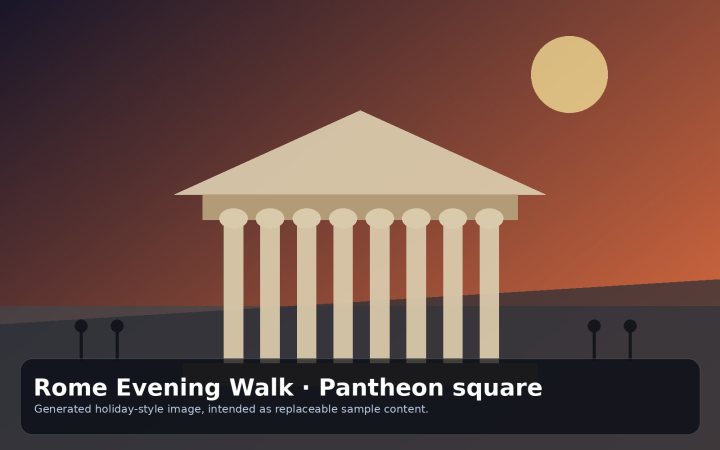 Pantheon Evening Square